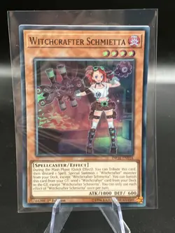 INCH-EN016 Witchcrafter Schmietta Super Rare 1st Edition NM Yugioh Card - Image 1