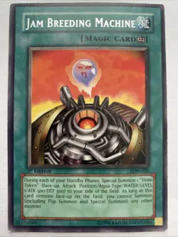(HL) Jam Breeding Machine LON-026 1st Rare Card YUGIOH HP - Image 1