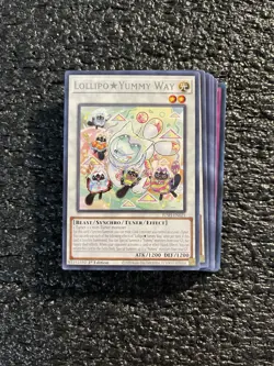 Yugioh Yummy Deck Core Yummy Way Rare Super Rare Lot Justice Hunters Near Mint - Image 1