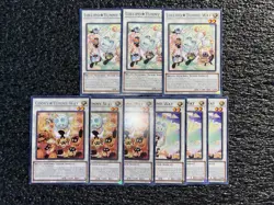 Yugioh Yummy Deck Core Yummy Way Rare Super Rare Lot Justice Hunters Near Mint - Image 2