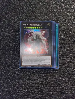 Yugioh K9 Deck Core Werewolf Hound Rare Super Rare Lot Justice Hunters Near Mint - Image 1