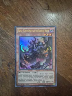 Yugioh Rubic, Malebranche of the Burning Abyss NECH-EN082 1st Ed Ultra NM - Image 1
