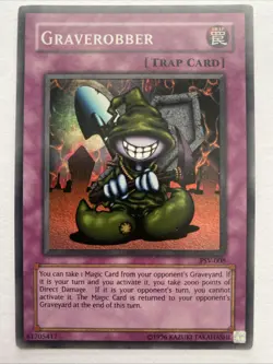 YUGIOH GRAVEROBBER PSV-008 SUPER LP FOIL - Image 1