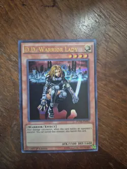 YuGiOh! D.D. Warrior Lady DUSA-EN051 1st Edition NM UR - Image 1