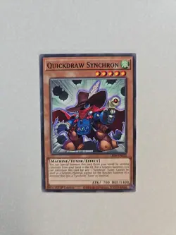 Yugioh Quickdraw Synchron LED6-EN032 1st Edition Mint Card - Image 1
