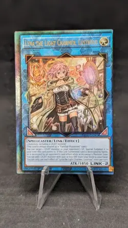Lyna the Light Charmer, Lustrous RA04-EN081 - Yugioh -MISCUT- NM 1st ED - Image 1