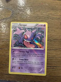 Gengar 35/83 Holo Rare Generations XY Pokemon Card 2016 - Image 1