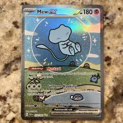 Pokemon TCG Bubble Mew EX Paldean Fates Special Illustration Rare Card 232/091 - Image 1