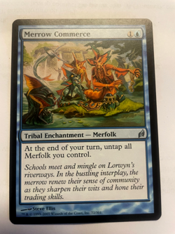 Merrow Commerce Lorwyn Regular Never been played with beautiful card hard to get - Image 1