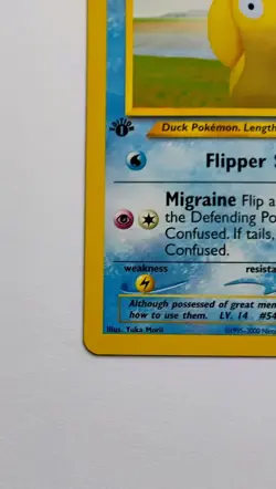 Psyduck Neo Destiny 1st Edition 79/105 Pokemon Card NM - Image 5
