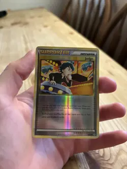 Reverse Holofoil Supporter Judge 78/95 Uncommon Unleashed Pokemon Card LP 2010 - Image 1