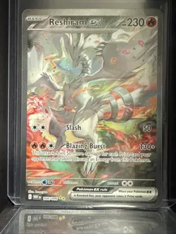 Pokemon TCG Reshiram EX White Flare Mint-Near Mint Condition Card 174/086 BWR - Image 1