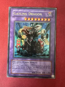 Gatling Dragon FET-EN035 Flaming Eternity | Unlimited Edition Yu-Gi-Oh Card MP - Image 1