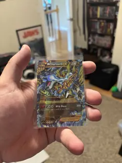 Pokemon M Mega Charizard EX Flashfire Holo Card 108/106 Secret Rare - Image 1
