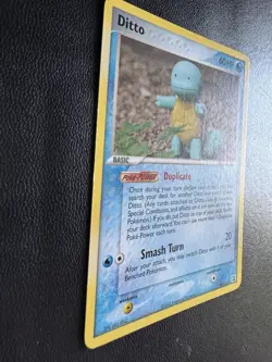 Pokemon TCG Ditto Squirtle Card 40/113 Delta Species, Regular - Image 2