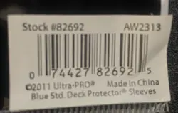 Ultra Pro Deck Protector Blue Gloss 100ct - Premium Trading Card Sleeves - Image 5