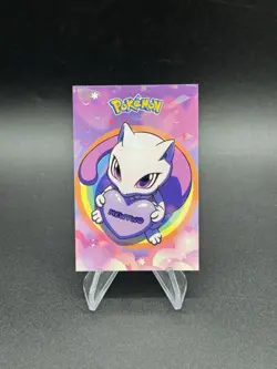 Mewtwo Valentines Cracked Ice Holo Pokemon Electric Card Database Peru Us Seller - Image 1
