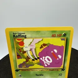 1st Edition KOFFING - 58/82 - Team Rocket - Pokemon Card - Image 5