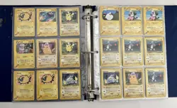 Pokemon Vintage 3 Foil/330 Card 2 Binder Lot Chansey Wizards 1999 - Image 4