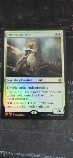 MtG Oketra the True Foil - Image 1