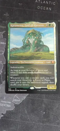 MtG Karametra, God of Harvests (Foil Etched) - Image 1