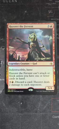 MtG Hazoret the Fervent Prerelease Promo Foil - Image 1