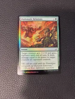 MTG: Diplomatic Relations Edge of Eternities (Misprint) NM FOIL - Image 1