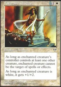 MTG - Favorable Destiny - Mirage - NM, English Magic FLAT RATE SHIP - Image 1