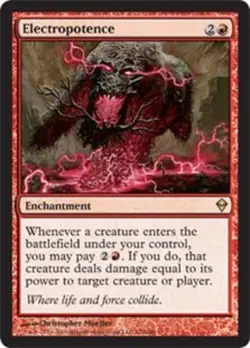 MTG - Electropotence - Zendikar - NM, English Magic FLAT RATE SHIP - Image 1