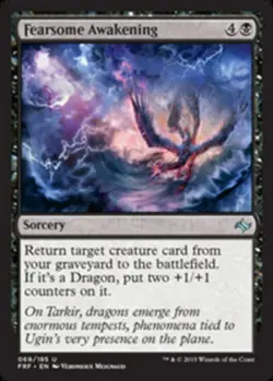 MTG - Fearsome Awakening - Fate Reforged - NM, English Magic FLAT RATE SHIP - Image 1
