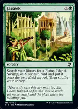 MTG - Farseek - Commander 2019 - NM, English Magic FLAT RATE SHIP - Image 1