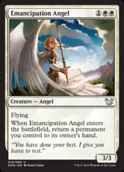MTG - Emancipation Angel - Duel Decks: Blessed vs. Cursed - NM, English Magic FL - Image 1