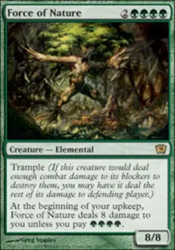 MTG - Force of Nature - 9th Edition - NM, English Magic FLAT RATE SHIP - Image 1