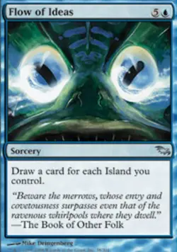 MTG - Flow of Ideas - Shadowmoor - NM, English Magic FLAT RATE SHIP - Image 1