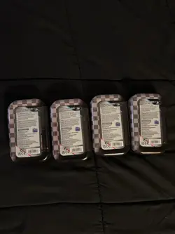 (4) Pokemon Black Bolt & White Flare Unova Mini Tin Sealed Tins. SHIPS TODAY ✅ - Image 2