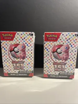 Pokemon TCG Scarlet & Violet 151 Booster Bundle Factory Sealed Lot of 2 - Image 2
