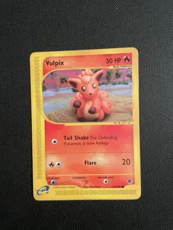 Vulpix 136/165 Pokemon Expedition Base Set Regular - LP - Image 2