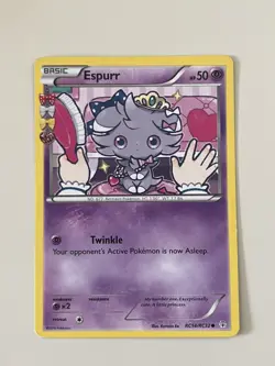 2016 POKEMON ESPURR RC14/RC32 GENERATIONS- RADIANT COLLECTION - Image 1