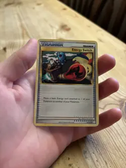 Energy Switch 91/123 Heartgold & Soulsilver Base Pokemon Card Trainer Non-Holo - Image 1