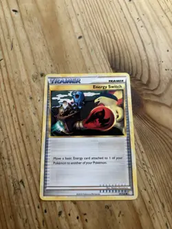 Energy Switch 91/123 Heartgold & Soulsilver Base Pokemon Card Trainer Non-Holo - Image 3