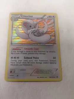 Cinccino 105/113 2013 B&W Legendary Treasures Pokemon Card Holo Rare - Image 1