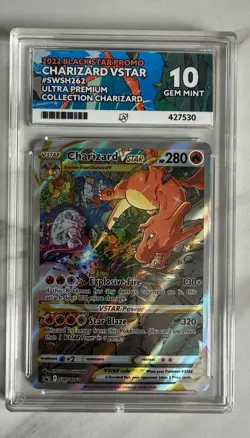 ACE 10 Charizard VSTAR SWSH262 2022 Black Star Promo | Pokemon TCG GEM MINT - Image 3