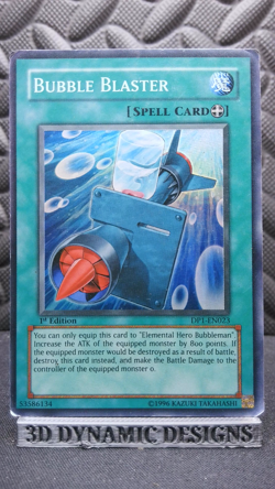 | Yugioh Bubble Blaster DP1-EN023 1st Edition Super Rare PL 🔥 | - Image 1
