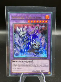 Invoked Purgatrio Ultra Rare 1st Edition BLAR-EN082 YuGIOh - Image 1