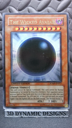 | Yugioh The Wicked Avatar JUMP-EN017 Ultra Rare Shonen Jump Promo HP 🔥 | - Image 1