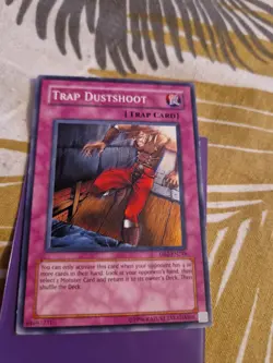 Trap Dustshoot - DB2-EN246 - Common - Light Play -Yugioh - Image 1