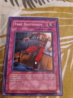 Trap Dustshoot - DB2-EN246 - Common - Light Play -Yugioh - Image 4