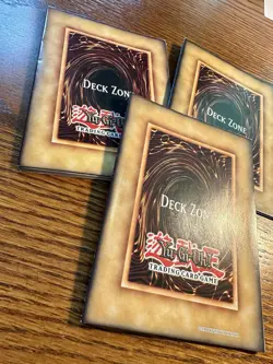 Yugioh Deck Zone Sheet x3 + Trading Card Game Official Rulebook Version 3.0 x2 - Image 3