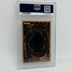 YUGIOH PSA 5 2002 Dark Magician SDY-006 Ultra Rare Fresh Grade - Image 2