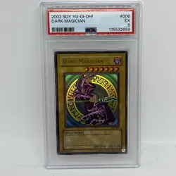 YUGIOH PSA 5 2002 Dark Magician SDY-006 Ultra Rare Fresh Grade - Image 1